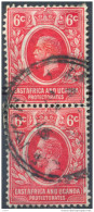 Em664: EAST AFRICA AND UGANDA PROTECTORATES : Y.&T. :.N° 135 : Paar... 1 Stamp Damaged... - Protectoraten Van Oost-Afrika En Van Oeganda