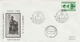 Nederland 1968, Bible And Stamp, St. Gabriel Philatelic Society - Briefe U. Dokumente