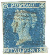 Bp86:SG13-15:  P__K :  Plate 3 : 3 Good Margins + Open Frame - Used Stamps