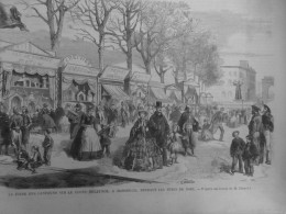 1859 NOEL MARSEILLE FOIRE SANTONS 1 JOURNAL ANCIEN - Ohne Zuordnung