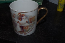 B18 Tasse Cup Pierre Picard Limoges Souvenir De Premiere Communion Dorée Or Fin Religion Catholique - Limoges (FRA)