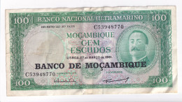 Mozambique - 100 Escudos - 1961 - Mozambique