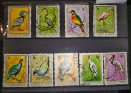 Burundi - 830/838 - Oiseaux - 1979 - Oblitérés - Unused Stamps