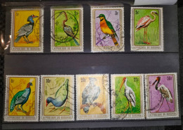 Burundi - 830/838 - Oiseaux - 1979 - Oblitérés - Ongebruikt