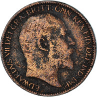 Monnaie, Grande-Bretagne, Farthing, 1905 - B. 1 Farthing