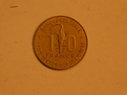 Banque Centrale Des Etats De L'Afrique De L'ouest 10 Francs 1981 - Other & Unclassified