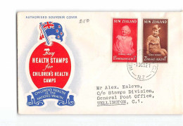 7861 01 NEW ZEALAND AUTHORISED SOUVENIR COVER CHILDREN'S HEALTH IS THE NATION'S WEALTH WELLINGTON - Lettres & Documents