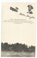 FRANCE CARTE CARD NEUVE AU CAMP D'AUVOURS WILBUR WRIGHT 1908 AVIATEUR AVIATION ETATS UNIS - 1b. 1918-1940 Nuevos