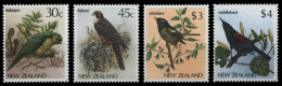 Neuseeland 1986 - Mi-Nr. 960-961 & 962-963 ** - MNH - Vögel / Birds - Unused Stamps