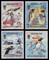 BAT / Brit. Antarktis 1997 - Mi-Nr. 259-262 ** - MNH - Weihnachten / X-Mas - Neufs
