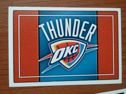 ST 42 - NBA Basketball 2016-2017, Sticker, Autocollant, PANINI, No 279 Team Logo Oklahoma City Thunder - Books