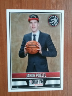 ST 44 - NBA Basketball 2016-2017, Sticker, Autocollant, PANINI, No 433 9th Overall - Jakob Poeltl - Books