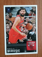 ST 45 - NBA Basketball 2016-2017, Sticker, Autocollant, PANINI, No 74 Nikola Mirotic Chicago Bulls - Livres