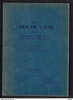 934/35  -- LIVRE Aérophilatélie - Les Vols De GAND, Par Raoul Hubinont , 1963 ,73 Pg -- TB Etat , Couverture Plastifiée - Posta Aerea E Storia Aviazione
