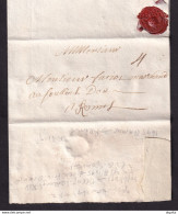 DDEE 347  - Lettre Précurseur NAMUR 12-2-1695 (Occupation Française) Vers REIMS - Port 4 Sols - 1621-1713 (Pays-Bas Espagnols)