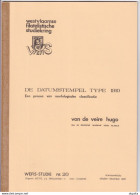 974/35 --  LIVRE/BOEK WEFIS Nr 20 - De Datumstempel Type 1910 , 16 Blz ,  1978 , Door Hugo Van De Veire - Oblitérations