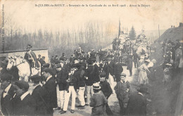 CPA 89 SAINT JULIEN DU SAULT / SOUVENIR DE LA CAVALCADE DU 12 AVRIL 1908 / AVANT LE DEPART - Saint Julien Du Sault