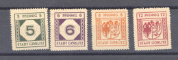 Gorlitz  :  Mi  1-4  **, * - Ungebraucht