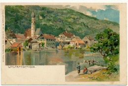 WOLFRATSHAUSEN - Lithographie - Wolfratshausen