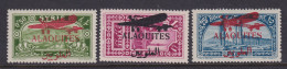 Alaouites, Scott C17-C19 (Yvert PA14-PA16), MHR - Neufs