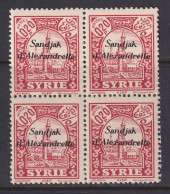 Alexandretta, Scott 2 (Yvert 2), MNH Block - Unused Stamps
