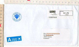 Belgien 2018 Brief/ Letter  Label  "PRIOR"   1,74€ - Briefe U. Dokumente