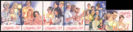 Australia 1987 Christmas. Designs Showing Carol Singing By Candlelight Unmounted Mint. - Neufs