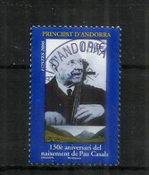 Hommage à Pablo Casals, Grand Violoncelliste & Compositeur Espagnol. Timbre Oblitéré 1 ère Qualité - Used Stamps