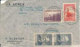 Argentina Air Mail Cover Sent To Sweden Buenos Aires 20-5-1946 - Posta Aerea