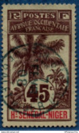 FrenchHaut Senegal - Niger 1906 45 C Palm Tree Cancelled 1 Stamp 2104.1039 Afrique Occidentale Française - Used Stamps