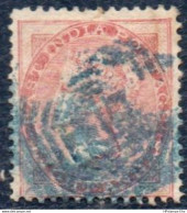 British India Victoria 1865 8 A Carmin Cancelled 2301.0805 WM Elephant Head Tight White Paper - 1858-79 Compagnie Des Indes & Gouvernement De La Reine