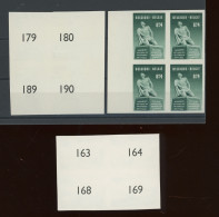 1951. WWE  Camp De Breendock 860-862  (tirage 25 Blocs De 4 Ex). - 1941-1960