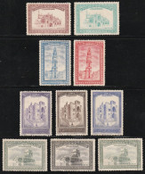 Vignettes/ Vinhetas, Portugal - 1930, Conselho Nacional De Turismo. Torre Clérigos, Belém, Sé Velha -||- MNH, Sans Gomme - Emissions Locales