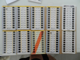 Lot  De  10  Planches  De  Vues  Pour Visioneuse   Stérescope  ( Détail   Dans  Description  ) - Stereoskope - Stereobetrachter