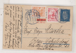 YUGOSLAVIA,1953 ZAGREB  Postal Stationery To Austria - Covers & Documents