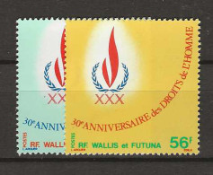 1978 MNH Wallis Et Futuna Mi 323-24 Postfris** - Unused Stamps