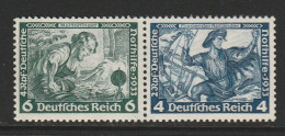 Wagner 1933, Combinatie W 47, Ungebraucht, 20€ Kat. - Carnets & Se-tenant