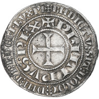 France, Philip III, Gros Tournois, 1270-1286, SUP, Argent, Duplessy:202A - 1270-1285 Filips III De Stoute