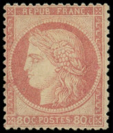 * CERES DENTELE - 57   80c. Rose, Nuance Pâle Un Peu Défraîchie, B/TB - 1871-1875 Ceres