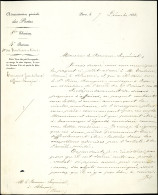 Let LETTRES SANS TIMBRE ET DOCUMENTS DIVERS - 3 Documents De 1852 De L'Administration Des Postes Relatifs à Des Fraudes  - Other & Unclassified