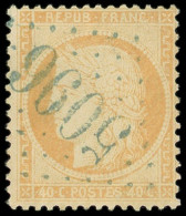 BUREAUX FRANCAIS A L'ETRANGER - N°38 Obl. GC BLEU 5096 De SAMSOUN, TB - 1849-1876: Classic Period