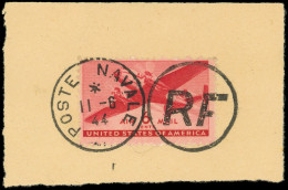 Poste Aérienne Militaire -  31 : 6c. Rouge Surch. RF ORAN Et Obl. S. Fragt, TB - Military Airmail