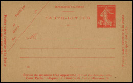 Let ENTIERS POSTAUX - Semeuse Camée, 40c. Vermillon, CL N°P1a, Non Perforée Ni Gommée, Superbe - Sonstige & Ohne Zuordnung