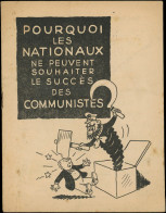 Guerre 1939/1945 - Livret De Tracts Anti-communistes Avec Caricatures, édition Mazeyrie 1941, TB - WW II