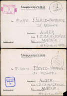 Let Guerre 1939/1945 - 3 Formules Kriegsgefangenenpost Avec Censures Différentes De L'Ilag VIII Tost, 1941-42, TB - WW II