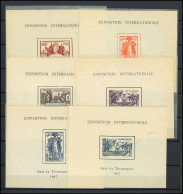 ** Grandes Séries Coloniales 1937 : Exposition Internationale, 24 BF, TB - Ohne Zuordnung