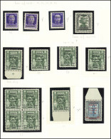 FEZZAN Petit Ensemble Par Multiples Entre N°1 Et 7 Et PA 1/2, * Et ** Dont Petites Variétés, 32 Timbres, TB - Sonstige & Ohne Zuordnung