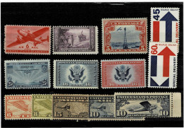 STATI UNITI ,Posta Aerea ,nuovi + 2 Espressi MNH+MH ,qualita Splendida - 1b. 1918-1940 Unused