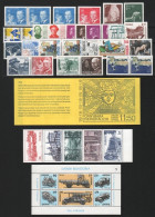 Schweden 1980 ** - MNH - In Den Hauptnummern Kompletter Jahrgang - Années Complètes