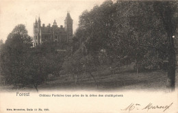 BELGIQUE - Forest - Château Fontaine - Vue Prise De La Drève Des Châtaigniers - Carte Postale Ancienne - Forest - Vorst